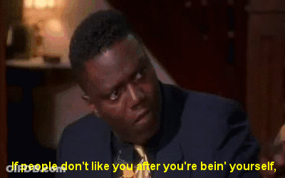 Man In Suit Pointing Up If People Don't Like You GIF