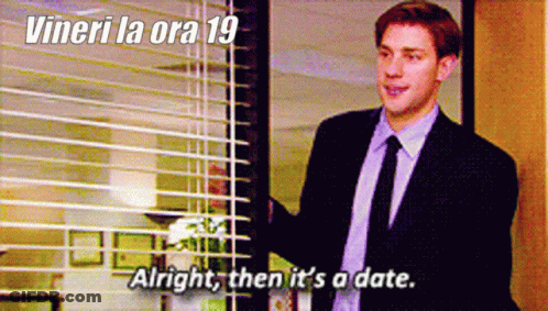 Man In Suit Saying Alright Then It's A Date GIF