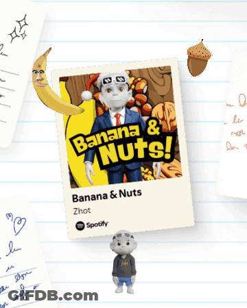 Man In Suit Saying Banana Nuts GIF