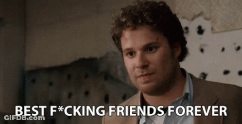 Man In Suit Saying Best F Cking Friends Forever GIF