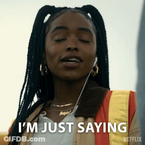 Man In Suit Saying But Jamiey Just Saying GIF