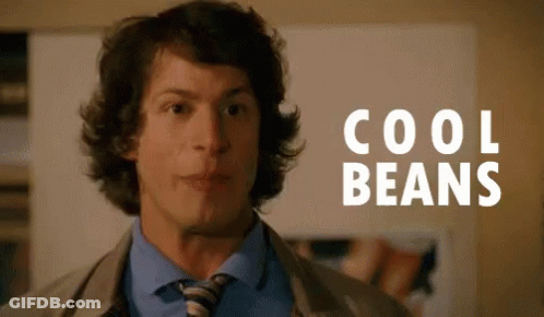Man In Suit Saying Cool Beans GIF