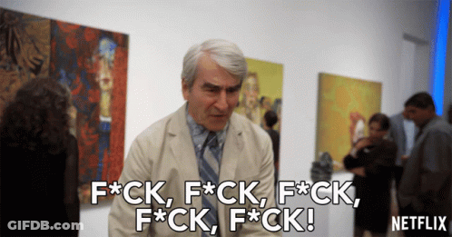 Man In Suit Saying F Ck F Ck F Ck GIF