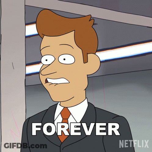 Man In Suit Saying Forever Netflix GIF