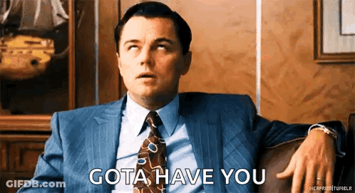 Man In Suit Saying Gota Have You GIF