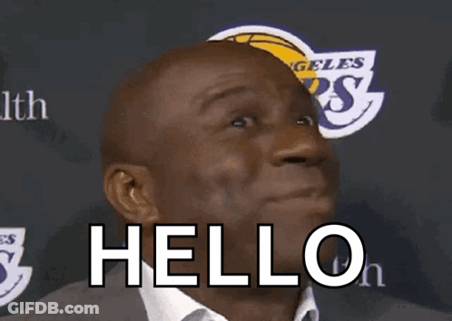 Man In Suit Saying Hello GIF
