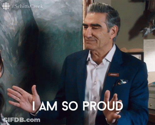 Man In Suit Saying I Am So Proud GIF
