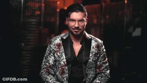 Man In Suit Saying I Can't Say I'm Surprised GIF