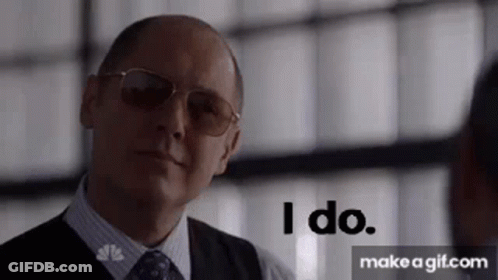 Man In Suit Saying I Do GIF
