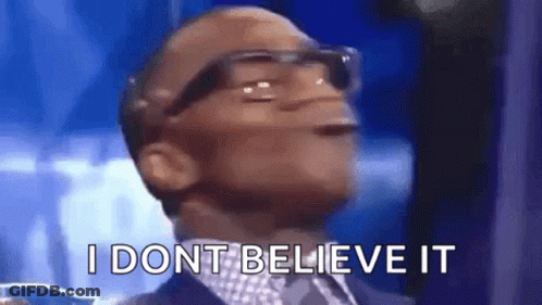 Man In Suit Saying I Don't Believe It GIF