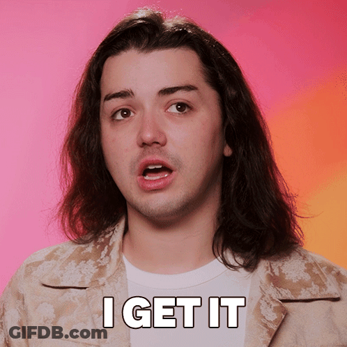 Man In Suit Saying I Get It GIF