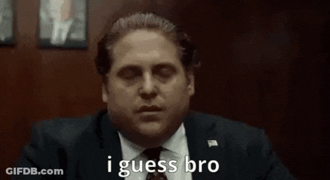 Man In Suit Saying I Guess Bro GIF