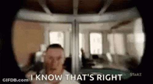Man In Suit Saying I Knew You'd End Up Here Little N***a GIF