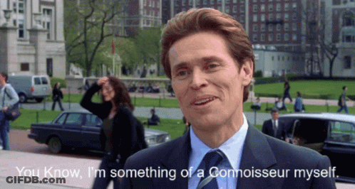 Man In Suit Saying I'm A Connaisseur Myself GIF