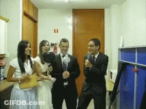 Man In Suit Saying Is That Who You Had In Mind GIF