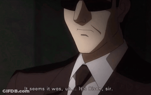 Man In Suit Saying It's Bison Sir GIF