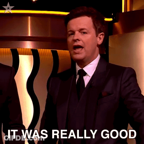 Man In Suit Saying It Was Really Good GIF