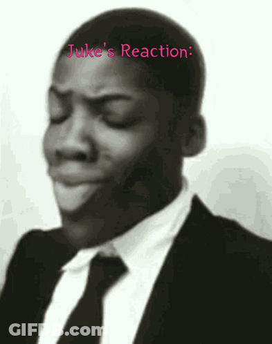 Man In Suit Saying Juke's Reaction GIF