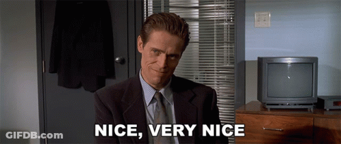 Man In Suit Saying Nice Very Nice GIF
