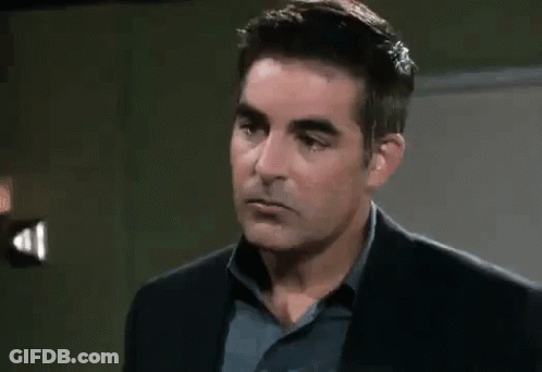 Man In Suit Saying Not A Chance In Hell GIF