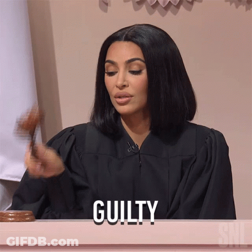 Man In Suit Saying Not Guilty GIF