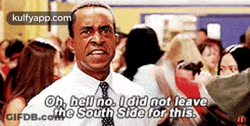 Man In Suit Saying Oh Hell No GIF