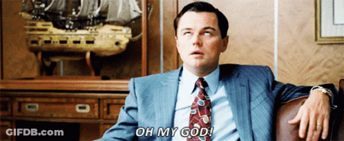Man In Suit Saying Oh My God GIF