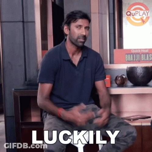 Man In Suit Saying Oh Thank God GIF