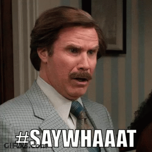 Man In Suit Saying Say Whaaat GIF