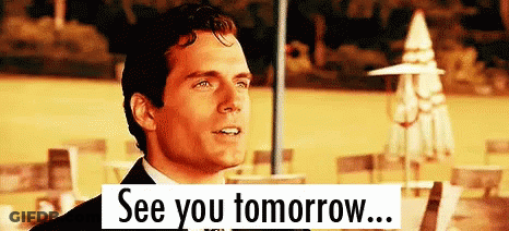 Man In Suit Saying See You Tomorrow GIF
