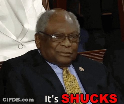 Man In Suit Saying Shucks GIF