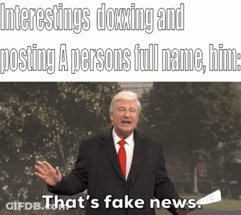 Man In Suit Saying That's Fake News GIF