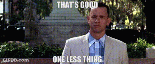 Man In Suit Saying That's Good One Less Thing GIF