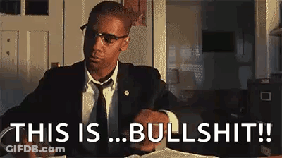 Man In Suit Saying This Is Bullshit GIF