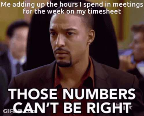 Man In Suit Saying Those Numbers Can't Be Right GIF