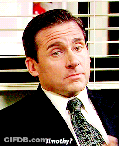 Man In Suit Saying Timothy GIF