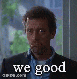 Man In Suit Saying We Good GIF