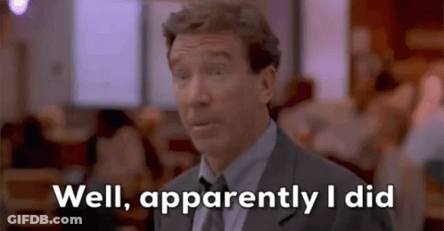 Man In Suit Saying Well Apparently I Did GIF