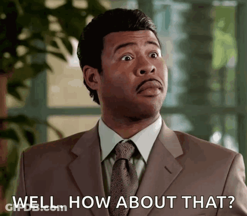 Man In Suit Saying Well How About That GIF