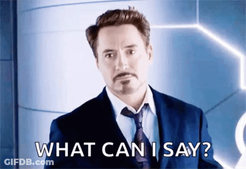 Man In Suit Saying What Can I Say GIF