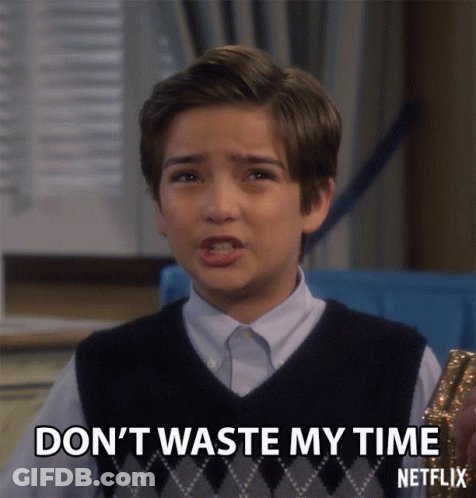 Man In Suit Saying Why Do I Waste My Time Listening To You GIF