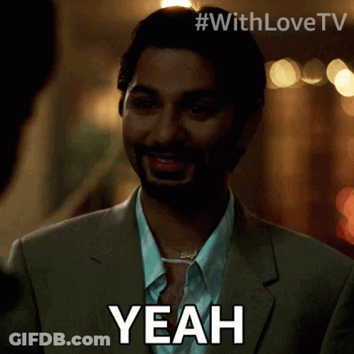 Man In Suit Saying Yeah GIF