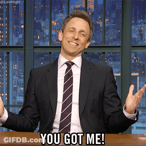 Man In Suit Saying You Got Me GIF