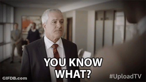 Man In Suit Saying You Know What GIF