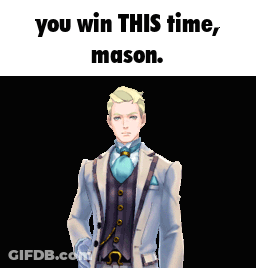 Man In Suit Saying You Win This Time Mason GIF