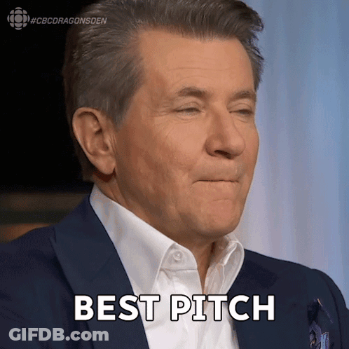 Man In Suit Says Best Pitch GIF