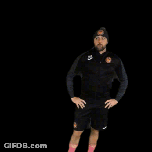 Man In Suit Says Darn To Group GIF