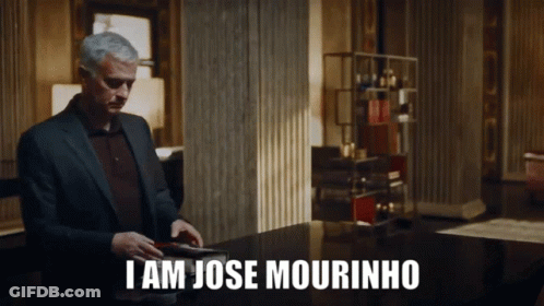 Man In Suit Says I Am Jose Mourinho GIF
