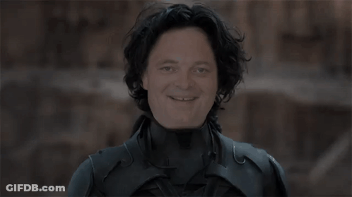 Man In Suit Says I Can Do This All Night Long Hudson & Rex GIF