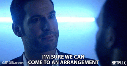 Man In Suit Says I'm Sure We Can Come To An Arrangement Netflix GIF